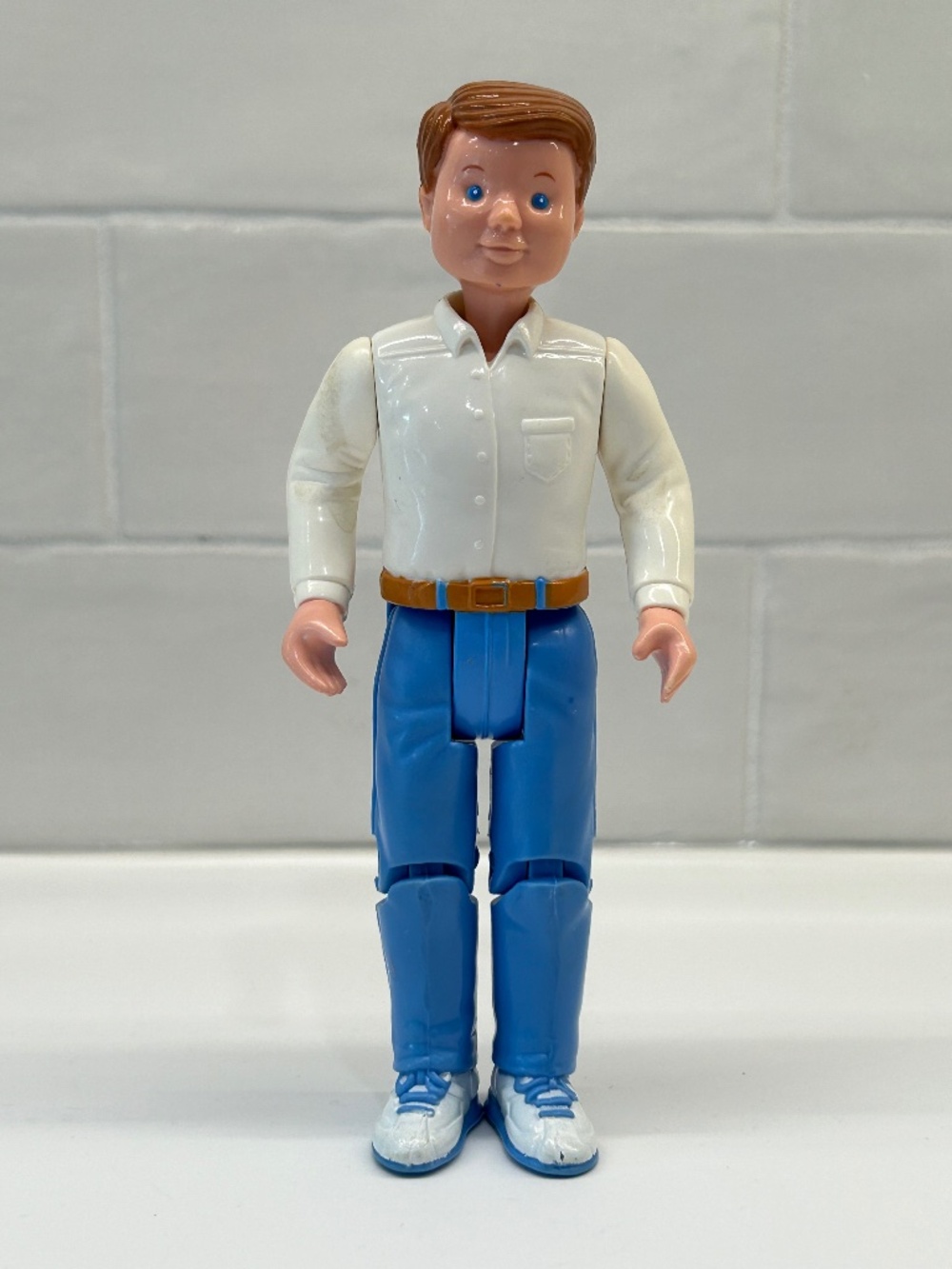 Vintage 90s Fisher Price Loving Family Dad Doll (b9)
